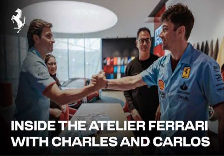 Unveiling history, igniting passion: a Ferrari journey with Charles Leclerc and Carlos Sainz